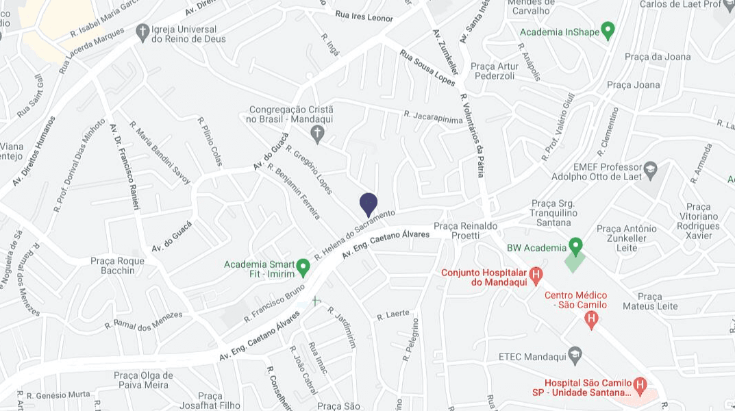 Mapa do Estabelecimento